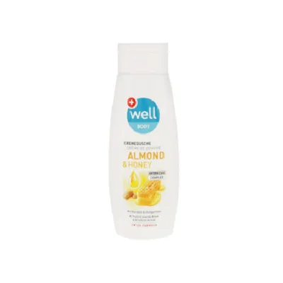 Steinfels Swiss Well Body, Almond & Honey Shower Cream (Krem pod prysznic z olejkiem migdałowym i miodem)