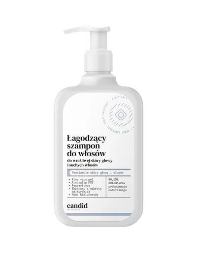 Candid Dermocosmetics Trychology, Łagodzący szampon do włosów