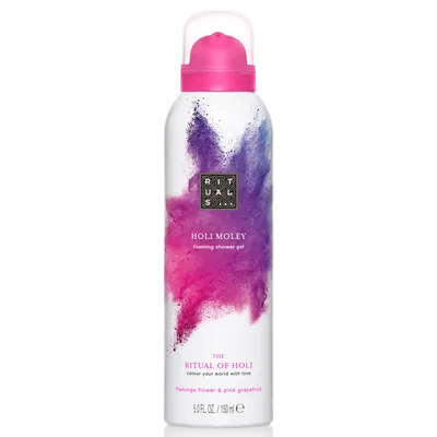 Rituals The Ritual of Holi, Holi Moley Foaming Shower Gel (Silnie pieniący się żel pod prysznic)