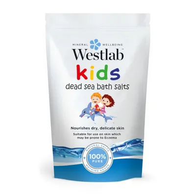 Westlab Kids, Dead Sea Bath Salts (Sól z Morza Martwego do kąpieli dla dzieci)