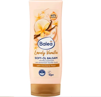Balea Lovely Vanilla, Soft-Oil Body Lotion (Balsam do ciała)