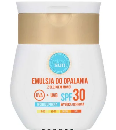 Golden Sun Emulsja do opalania SPF 30