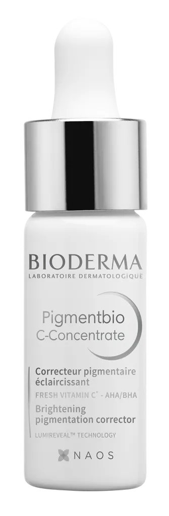 Bioderma Pigmentbio, C - Concentrate (Rozjaśniający koncentrat z witaminą C redukujący przebarwienia)