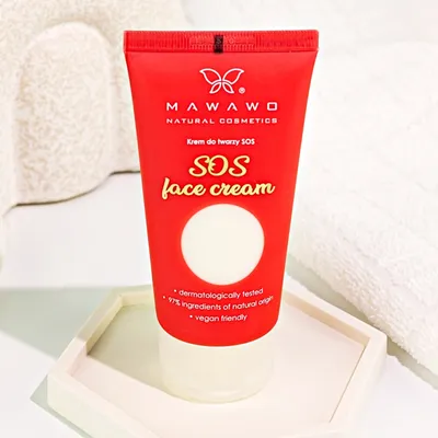 Mawawo Natural Cosmetics SOS Face Cream (Krem do twarzy SOS)