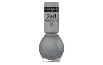 Miss Sporty Top & Nail Polish 2 in 1 (Top i lakier do paznokci 2w1)