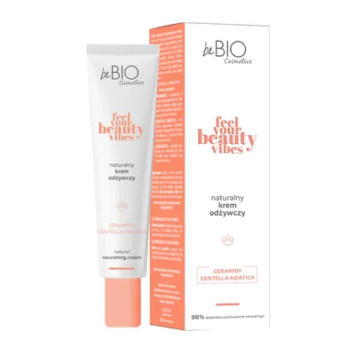 beBIO Feel Your Beauty Vibes, Naturalny krem odżywczy