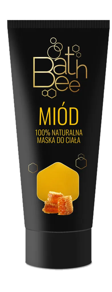 Bathbee 100% naturalna maska do ciała `Miód`