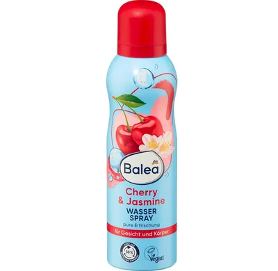 Balea Cherry & Jasmine, Body Spray (Wiśnia i Jaśmin, Dezodorant w sprayu)