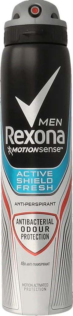 Rexona Men Motionsense, Actve Shield Fresh, Antiperspirant (Antyperspirant w sprayu)