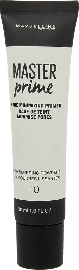 Maybelline New York Master Prime, Pore Minimizing Primer with Blurring Powders (Baza pod makijaż zmniejszająca widoczność porów)