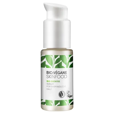 Bio Vegane Skinfood Bio Green Tee [Bio Grüntee], Serum (Serum do twarzy z zieloną herbatą)