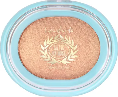 Lovely La Vie En Rose, Baked Blusher (Rozświetlający wypiekany róż do policzków)
