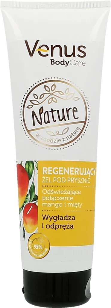 Venus Nature, BodyCare, Regenerujący żel pod prysznic 'Mango + mięta'