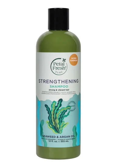 Petal Fresh Pure Strengthening Shampoo Seaweed & Argan Oil (Szampon wzmacniający włosy `Algi i olejek arganowy`)
