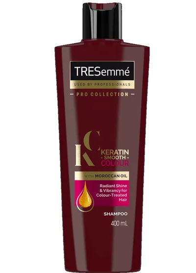 TRESemme Keratin Smooth Colour,  Shampoo with Moroccan Oil (Szampon do włosów farbowanych z olejem arganowym)