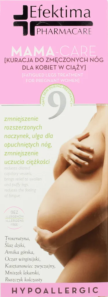Efektima Mama-Care, Kuracja do zmęczonych nóg dla kobiet w ciąży