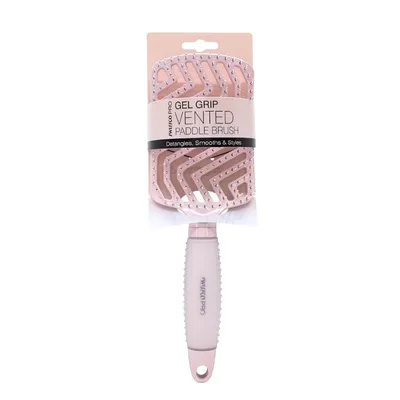Swissco Pro Gel Grip, Vented Paddle Brush (Szczotka do włosów z uchwytem żelowym i wentylacją)