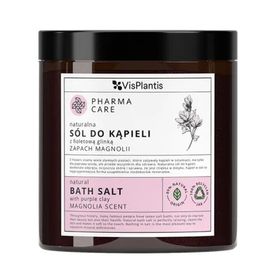 Pharma Care Naturalna sól do kąpieli z fioletową glinką, zapach magnolii