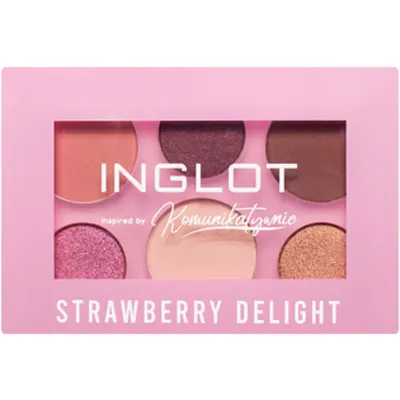 Inglot Inspired by Komunikatywnie Strawberry Delight Eyeshadow Palette (Paleta cieni)