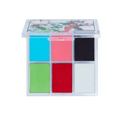 Revolution Beauty (Makeup Revolution) Makeup Revolution x DC, Duo Water Acitvated Palette (Zestaw eyelinerów aktywowanych wodą)