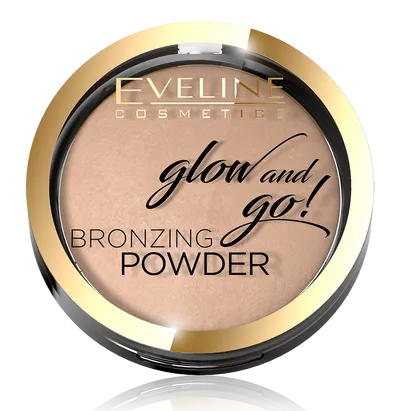 Eveline Cosmetics Glow and Go Bronzing Powder (Wypiekany puder brązujący)