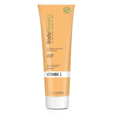 Parisdome Laboratories Body Respect, Silky Hand Cream With Viramin E (Jedwabisty krem do rąk z witaminą E)