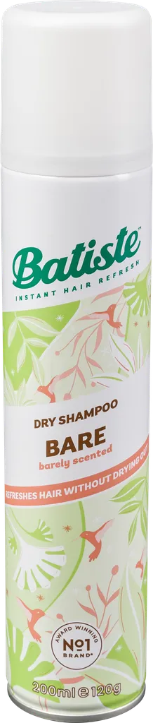Batiste Bare Natural & Light Dry Shampoo (Suchy szampon do włosów)