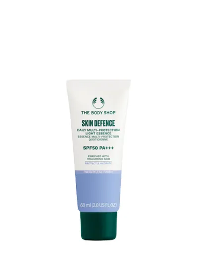 The Body Shop Skin Defence Daily Multi- Protection Light Essence SPF 50 PA +++ (Wielozadaniowy krem ochronny SPF50)