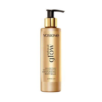 Yoskine Natural Glow Million Stars Skin Illuminating Moisturising Body Lotion (Rozświetlająco-nawilżajacy balsam do ciała)