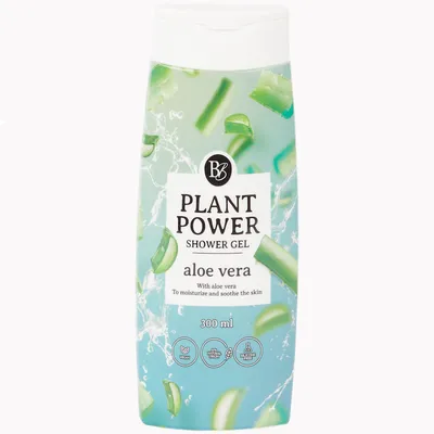 Action Body Benefits Plant Power, Aloe Vera Shower Gel (Żel pod prysznic `Aloes`)
