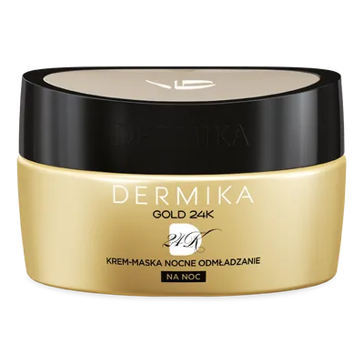 Dermika Gold 24h, Total Benefit, Krem - maska na noc