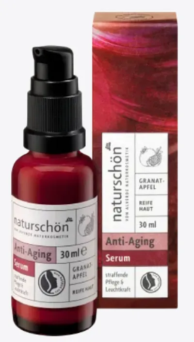 Alverde Naturschon, Serum Anti-Aging (Przeciwzmarszczkowe serum z granatem)