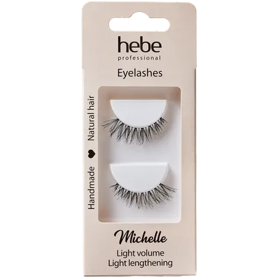 Hebe Professional, Eyelashes Michelle (Naturalne rzęsy wielokrotnego użytku)