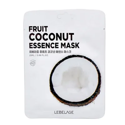 Lebelage Fruit Coconut Essence Mask (Maska do twarzy w płachcie z ekstraktem z kokosa)