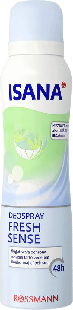 Isana Fresh Sense, Deospray 48h (Dezodorant w sprayu)