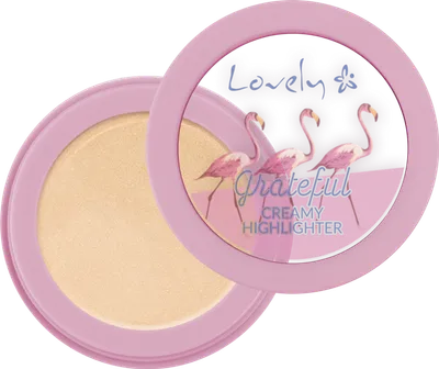 Lovely Grateful, Creamy Highlighter (Kremowy rozświetlacz do twarzy)