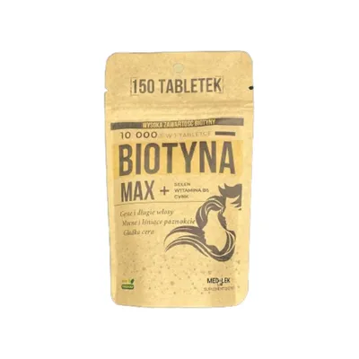MED-LEK LAB Biotyna Max, Suplement diety