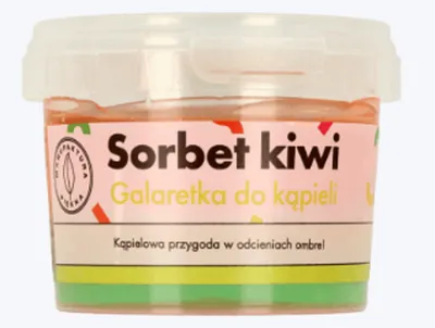 Manufaktura Piękna Galaretka do kąpieli `Sorbet z kiwi`