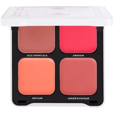 Revolution Beauty (Makeup Revolution) Revolution Beauty X DC Mad Love,  Blush Palette (Paleta róży do policzków)