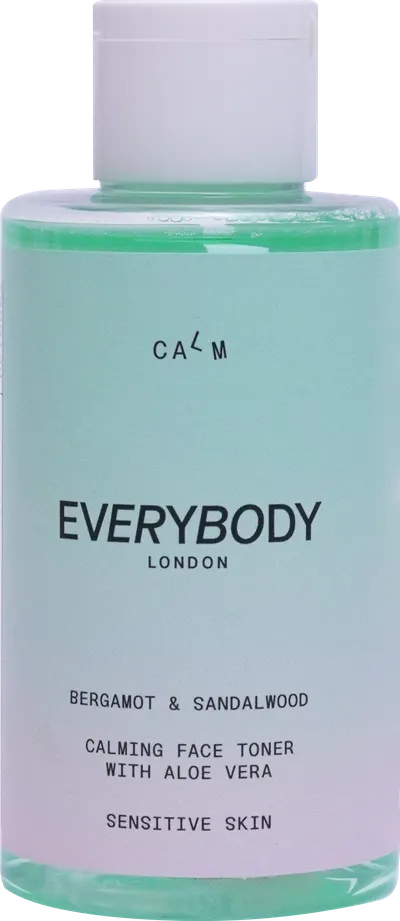 EveryBody London Calm, Bergamot & Sandalwood, Calming Face Toner (Łagodząco-kojący tonik do twarzy)