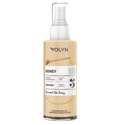 Yolyn Honey Body Mist (Rozświetlająca mgiełka do ciała)