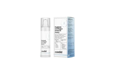 Candid Dermocosmetics Dogłębnie nawilżające serum do twarzy kwas poliglutaminowy i ektoina