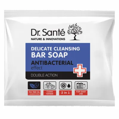 Dr. Sante Delicate Cleansing Bar Soap Antibacterial (Mydło w kostce `Drzewo herbaciane`)