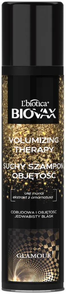 L'biotica Biovax Glamour, Volumizing Therapy, Suchy szampon do włosów