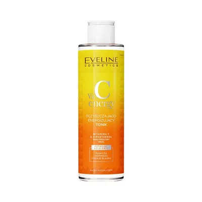 Eveline Cosmetics VitC Energy, Oczyszczająco-energizujący tonik