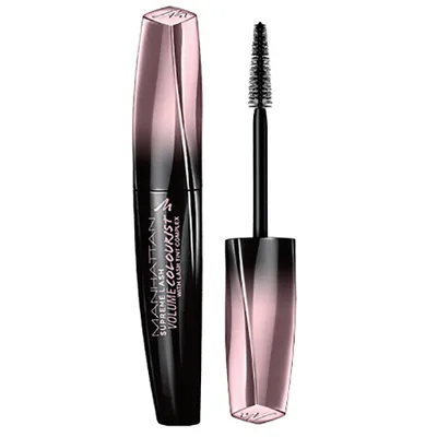 Manhattan Supreme Lash, Volume Colourist Mascara with Lash Tint Complex (Tusz przyciemniający rzęsy)