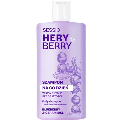 Sessio Hery by Berry, Szampon na co dzień do włosów cienkich i bez objętości