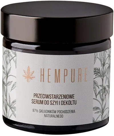 Hempure Przeciwstarzeniowe serum do szyi i dekoltu