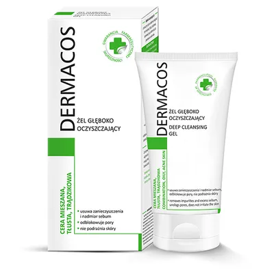Dermacos Anti Acne, Żel głęboko oczyszczający z bioaktywnym wyciągiem z borowiny