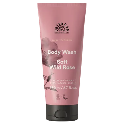 Urtekram Dare to Dream, Soft Wild Rose Body Wash (Żel pod prysznic)